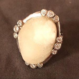 Silpada “Beauty in the Rough”  ring size 7